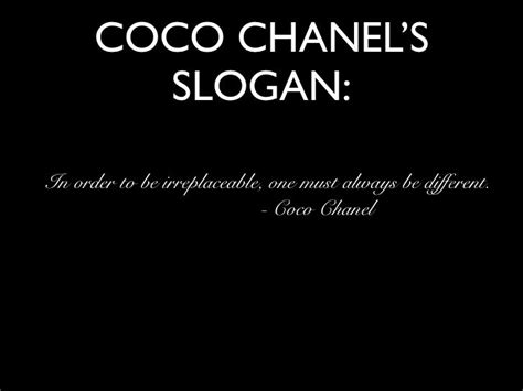 chanel n 5 slogan